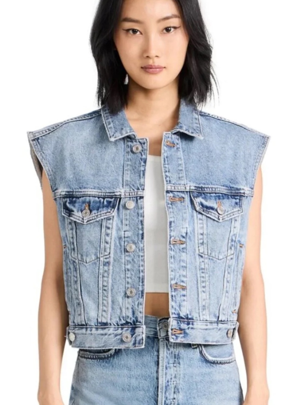 Agolde Charli vest size medium